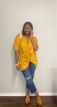 Load image into Gallery viewer, Twisted Top (Mustard)
