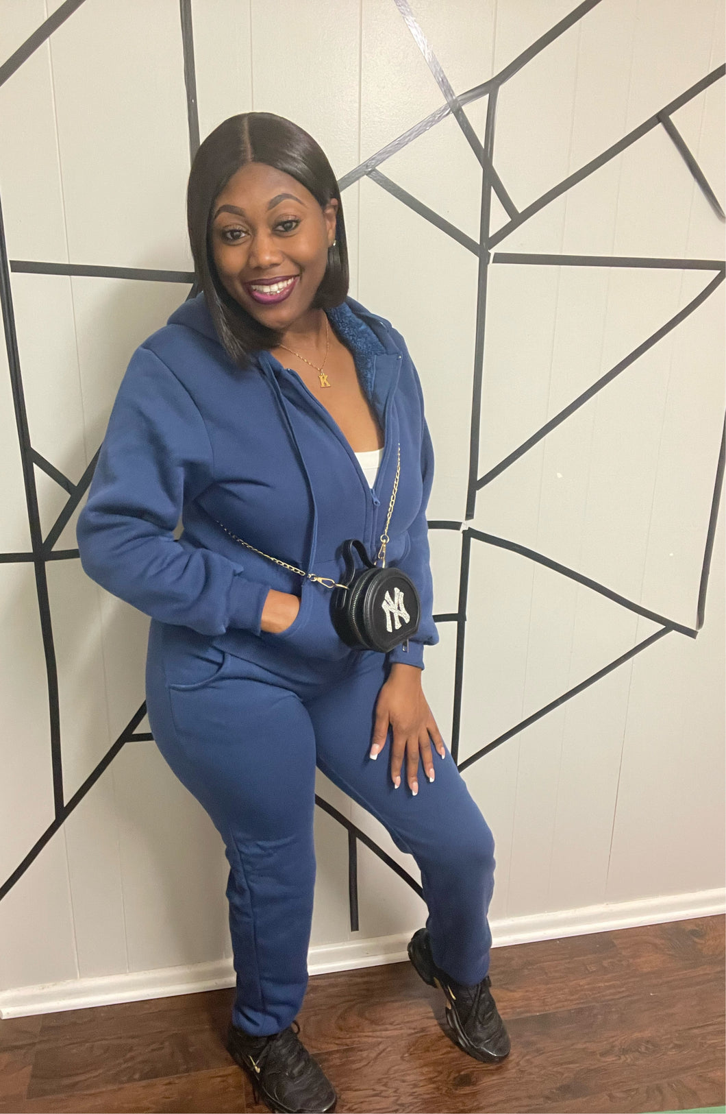 Cozy in Blue