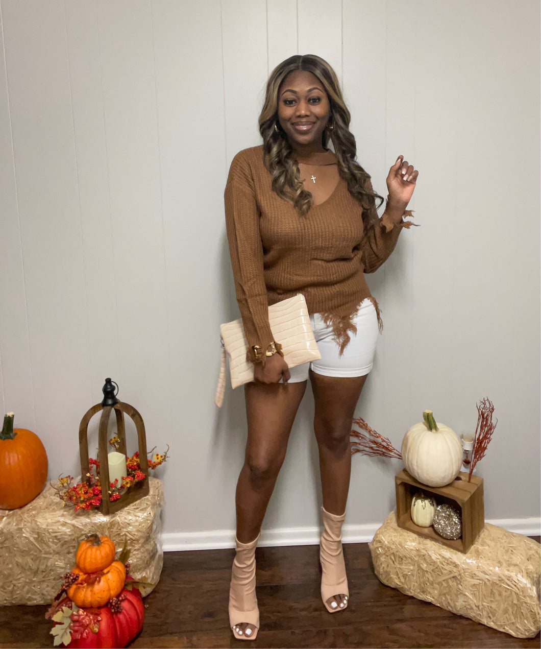 No Stress Top (Mocha)
