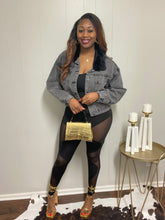 Load image into Gallery viewer, Black Mesh Leggings
