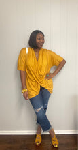 Load image into Gallery viewer, Twisted Top (Mustard)
